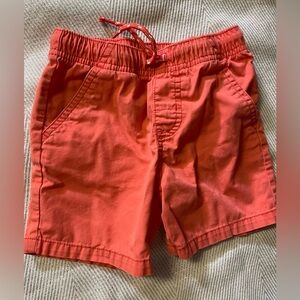 Cat & Jack Boys Orange Cotton Shorts, Size 3T